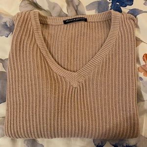 Brandy Melville Plush Pink Sweater